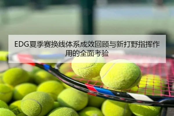 EDG夏季赛换线体系成效回顾与新打野指挥作用的全面考验